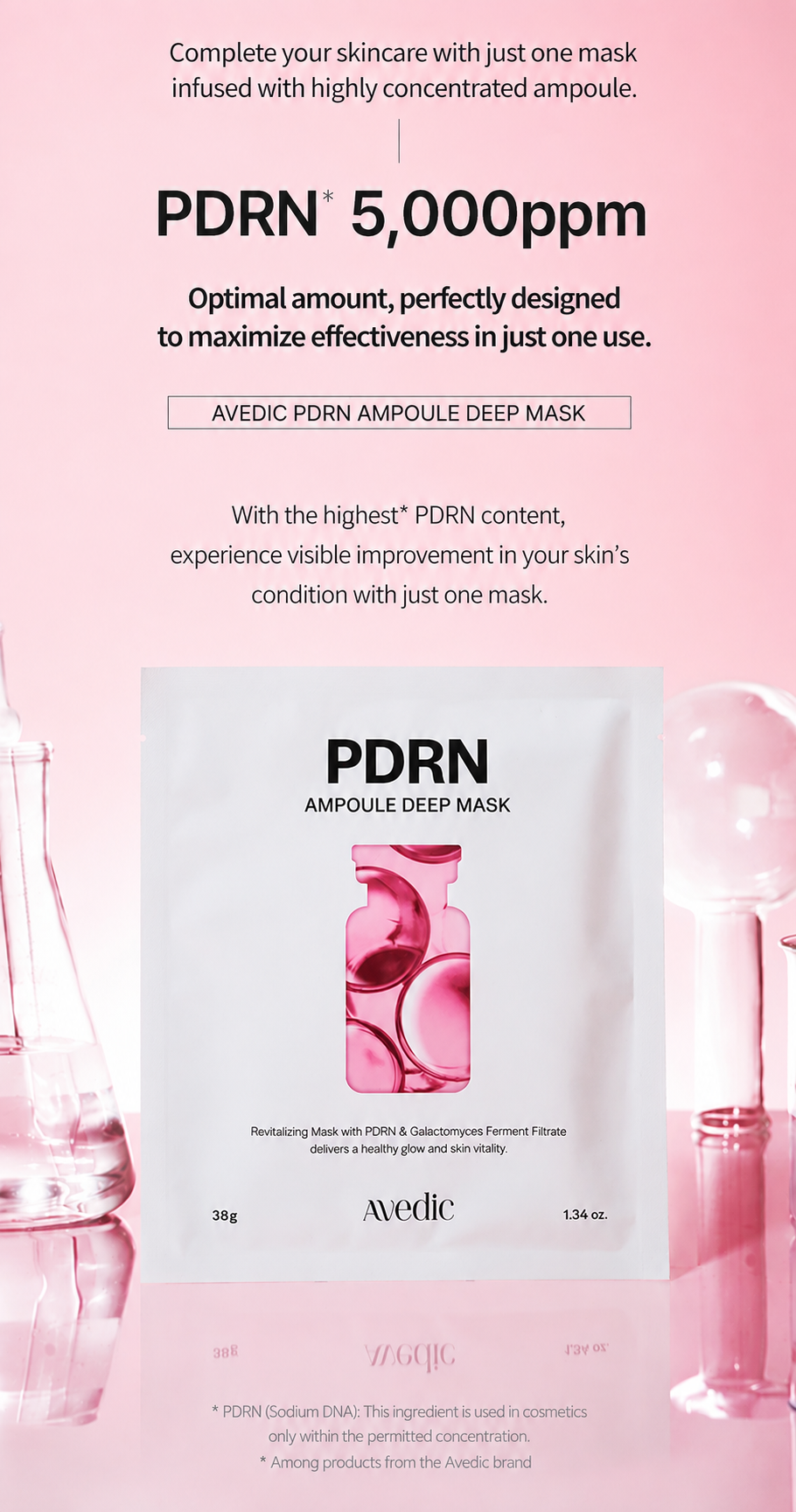 PDRN Deep Ampoule Hydrogel Mask